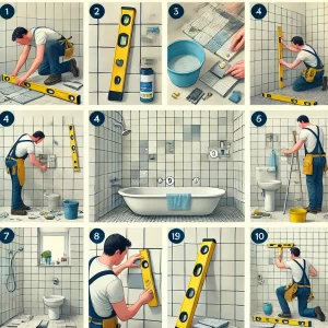 How to tile a bathroom - Tiles & Pavers